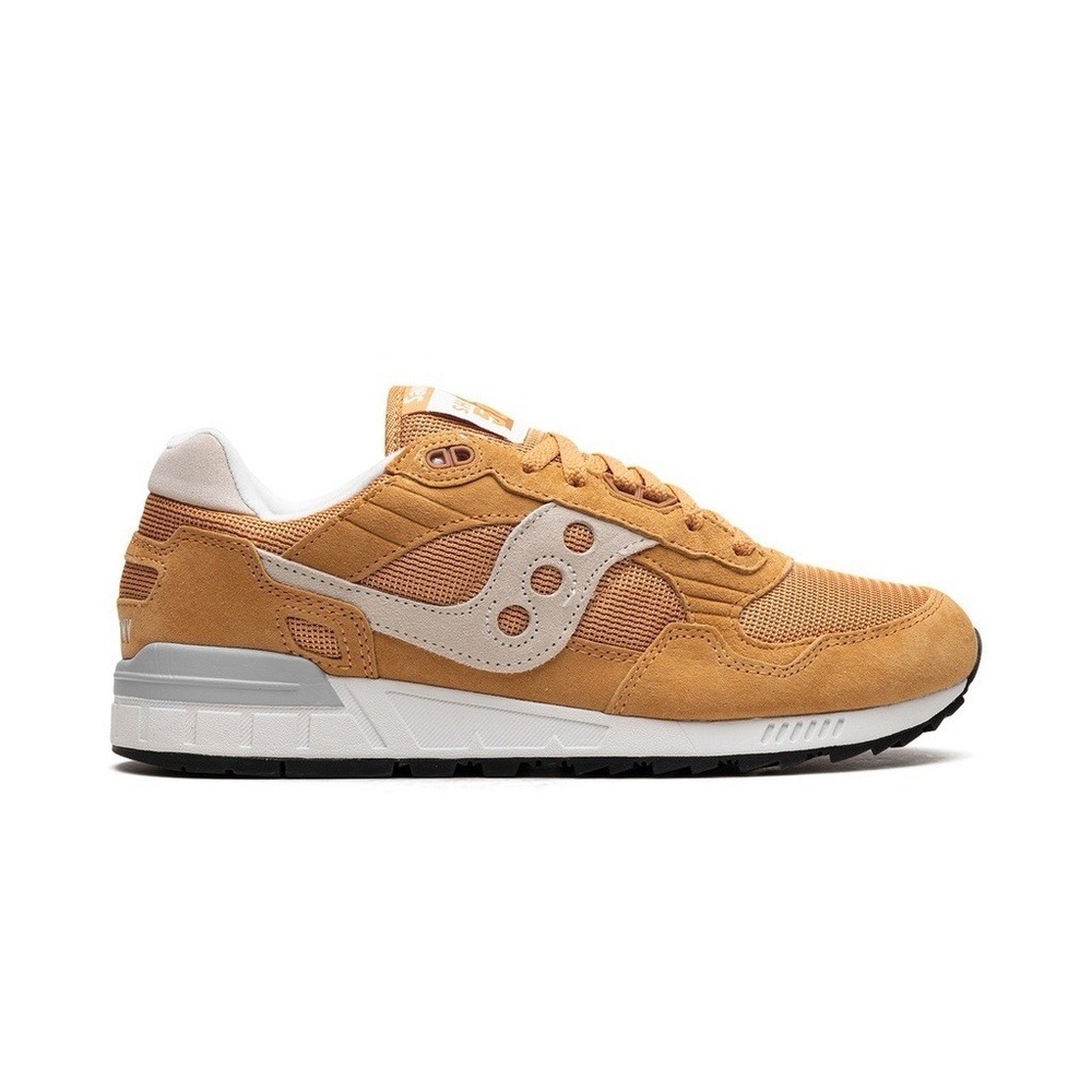 SAUCONY SHADOW 5000 MENS SIZE 8 MUSTARD LOW TRAINERS RUNNING SHOES NEW